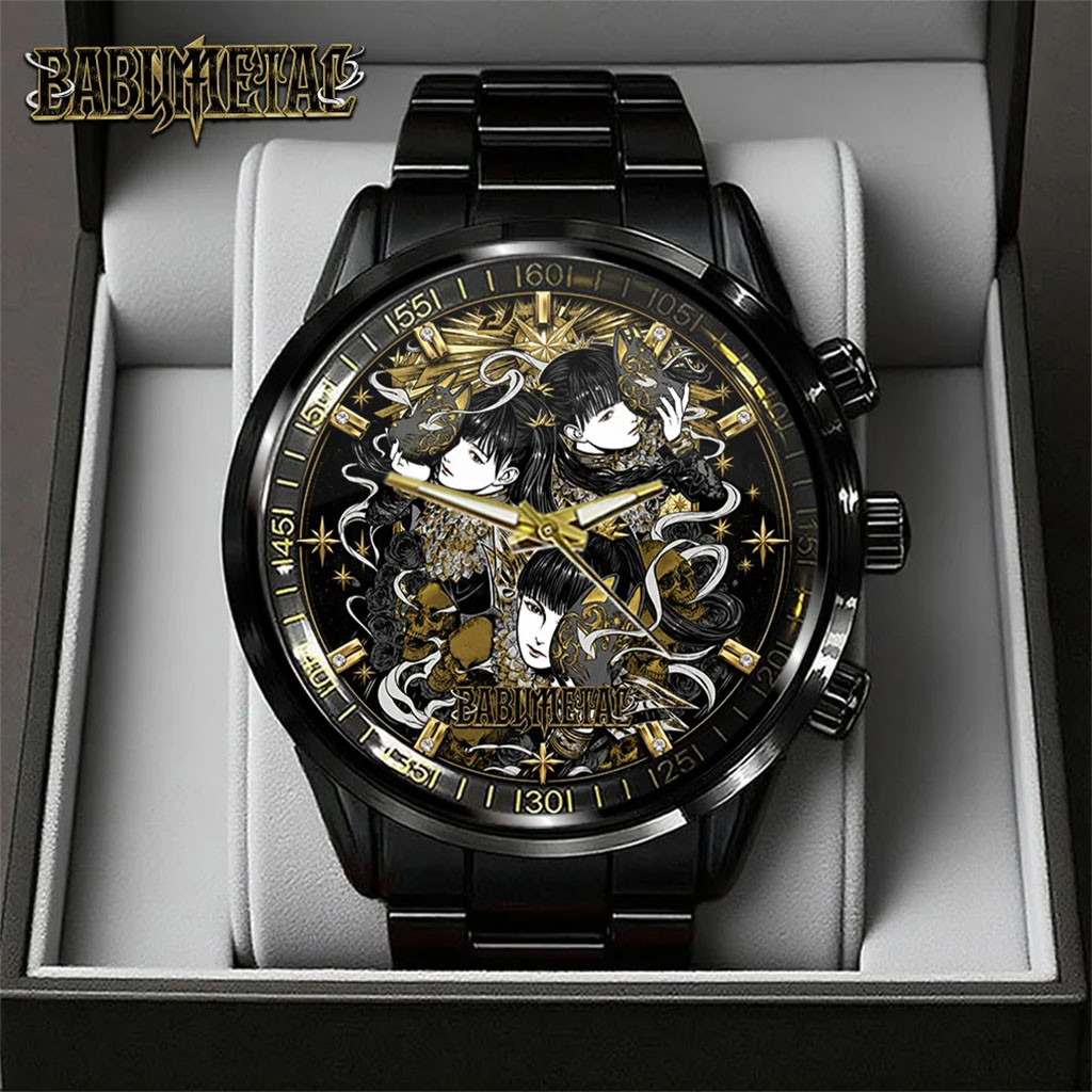Babymetal Merch World Tour 2026 Watch Rock Band Accessories Gifts For Heavy Metal Fans