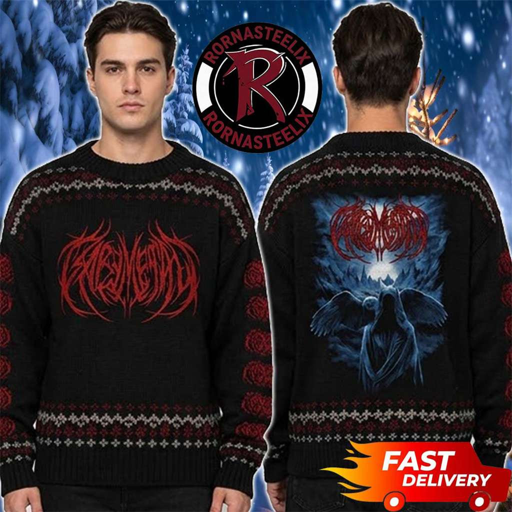 Babymetal World Tour 2026 Dark Wanderer Pattern Christmas Ugly Sweater Babymetal Merch