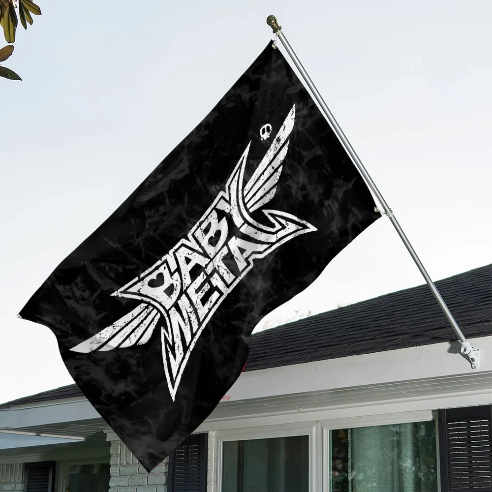Babymetal World Tour 2026 Flag Japanese Kawaii Metal Band Banner BABYMETAL Merch Indoor Outdoor