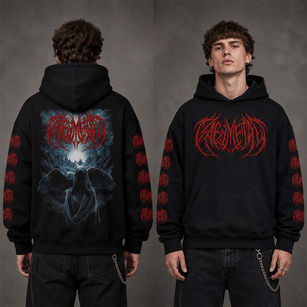 Babymetal World Tour 2026 North America Dark Wanderer Hoodie Babymetal Merch Fans Gifts Babymetal World Tour 2026 North America Dark Wanderer Hoodie Babymetal Merch Fans Gifts