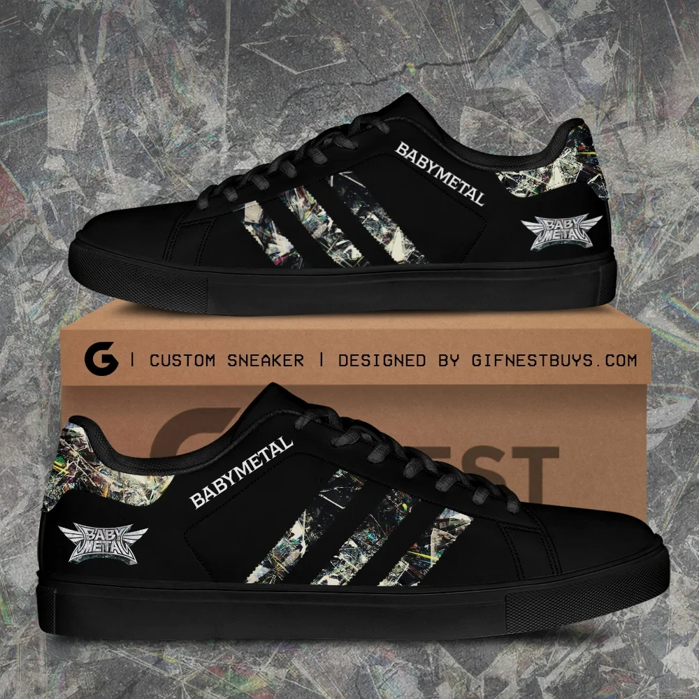 Babymetal World Tour 2026 Shoes Sneakers Babymetal Merch Gift For Music Lovers Babymetal World Tour 2026 Shoes Sneakers Babymetal Merch Gift For Music Lovers