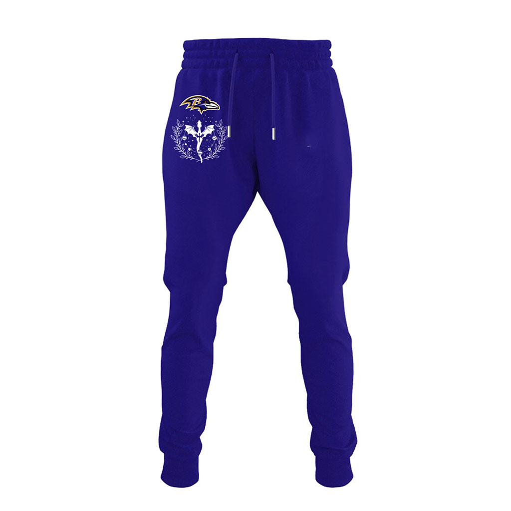 Baltimore Ravens Dragon Wing Fantasy Night 2026 Sweatpants Baltimore Football Merch Fan Gifts