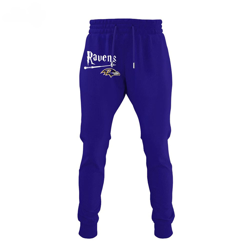 Baltimore Ravens Football Harry Potter 25th Anniversary Sweatpants Ravens Merch Dudes Gifts