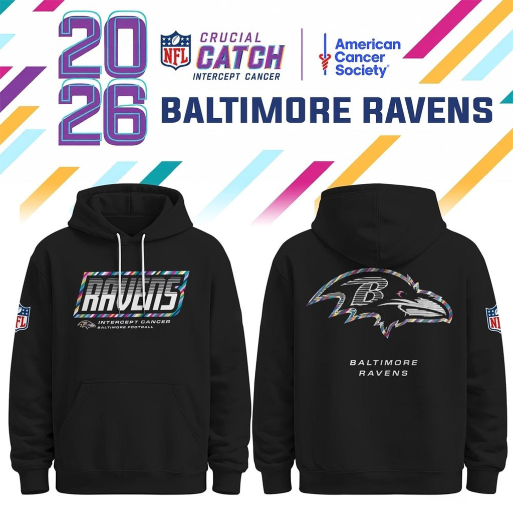 Baltimore Ravens NFL Crucial Catch 2026 Hoodie Baltimore Ravens Merch Gift For Football Fans Baltimore Ravens NFL Crucial Catch 2026 Hoodie Baltimore Ravens Merch Gift For Football Fans