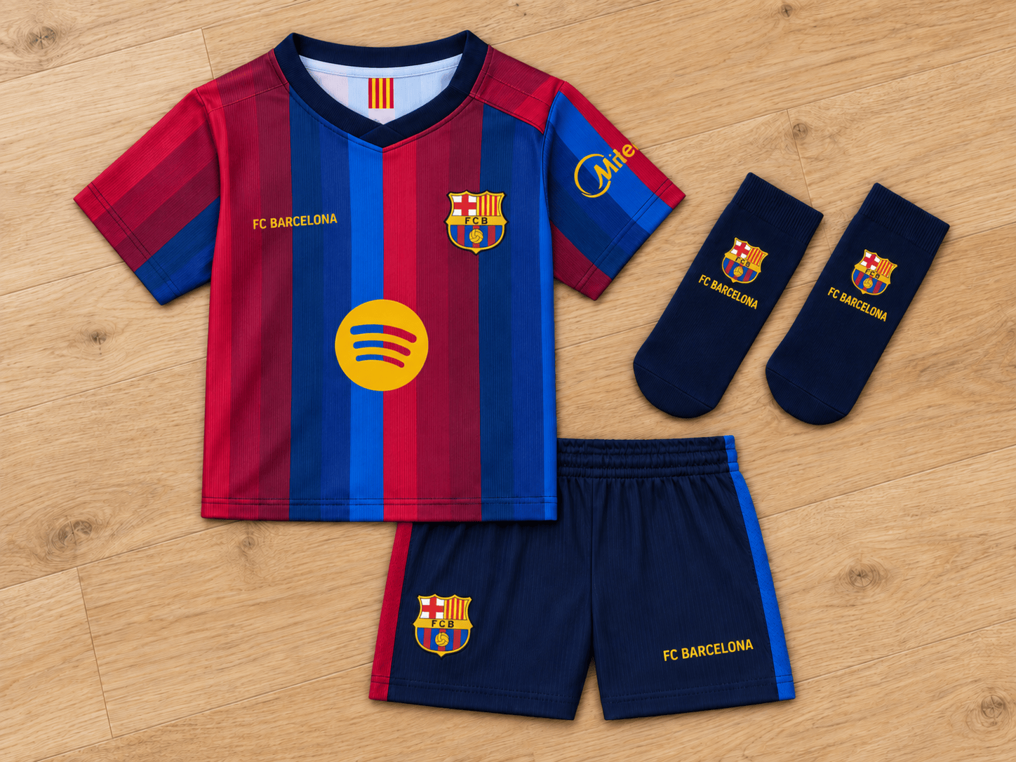 Barca FC 26 27 Soccer Jersey And Shorts Set FC Barcelona Merch Gift For Soccer Fans