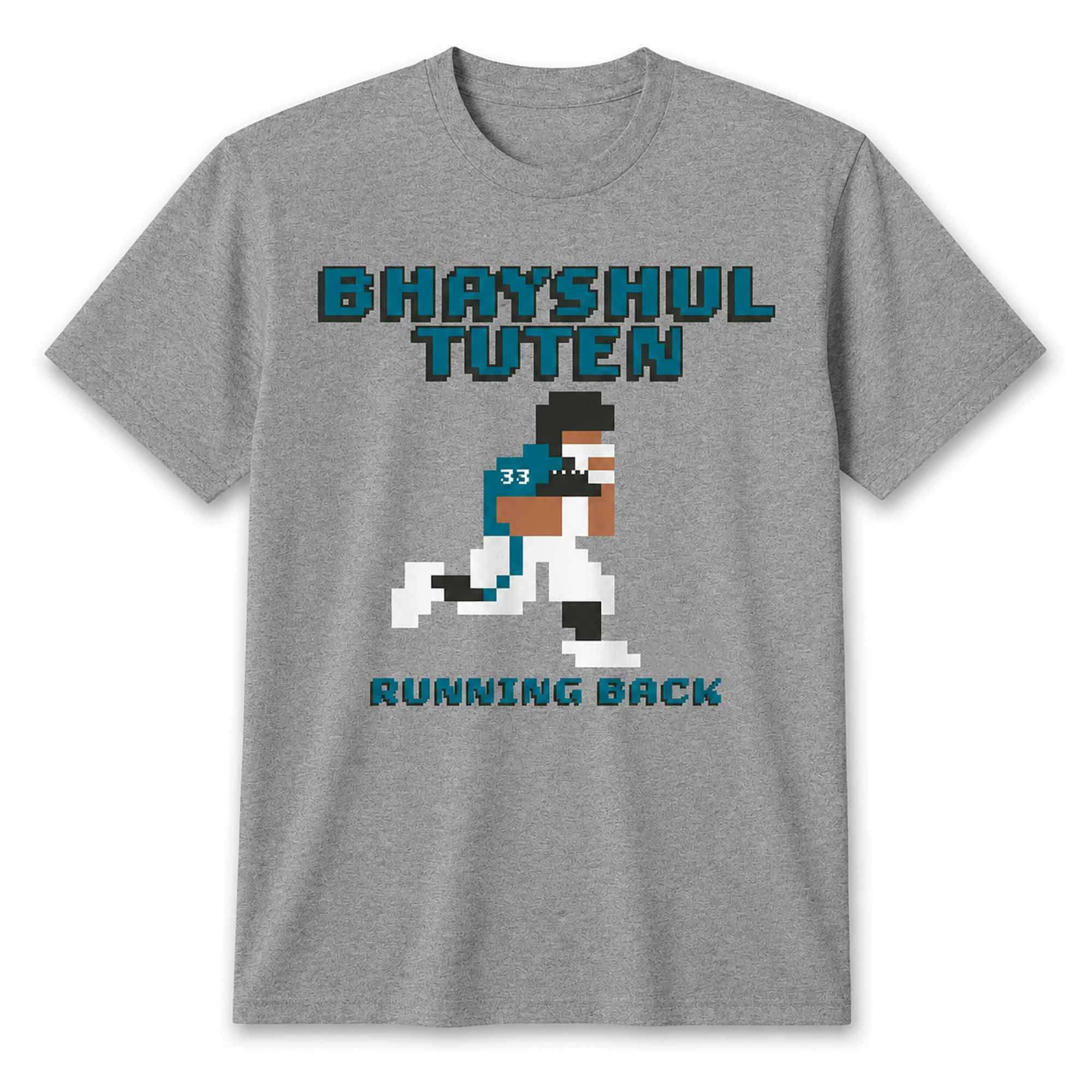 Bhayshul Tuten Retro Baller Running Back Shirt Jacksonville Jaguars Merch Gifts For Fan