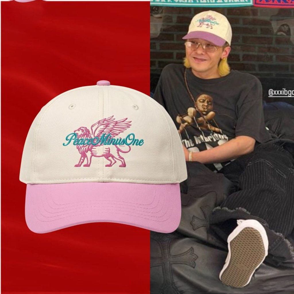Bigbang G Dragon Peaceminusone x Joopiter Baseball Hat Bigbang Merch Gift For Kpop Fans Bigbang G Dragon Peaceminusone x Joopiter Baseball Hat Bigbang Merch Gift For Kpop Fans