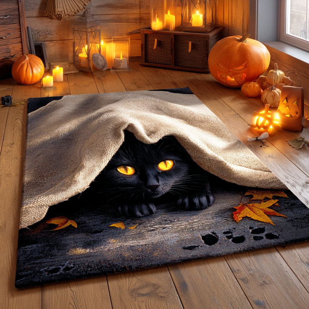 Blanket Cat Secret Area Rug Modern Rugs For Living Room Gift Ideas Halloween