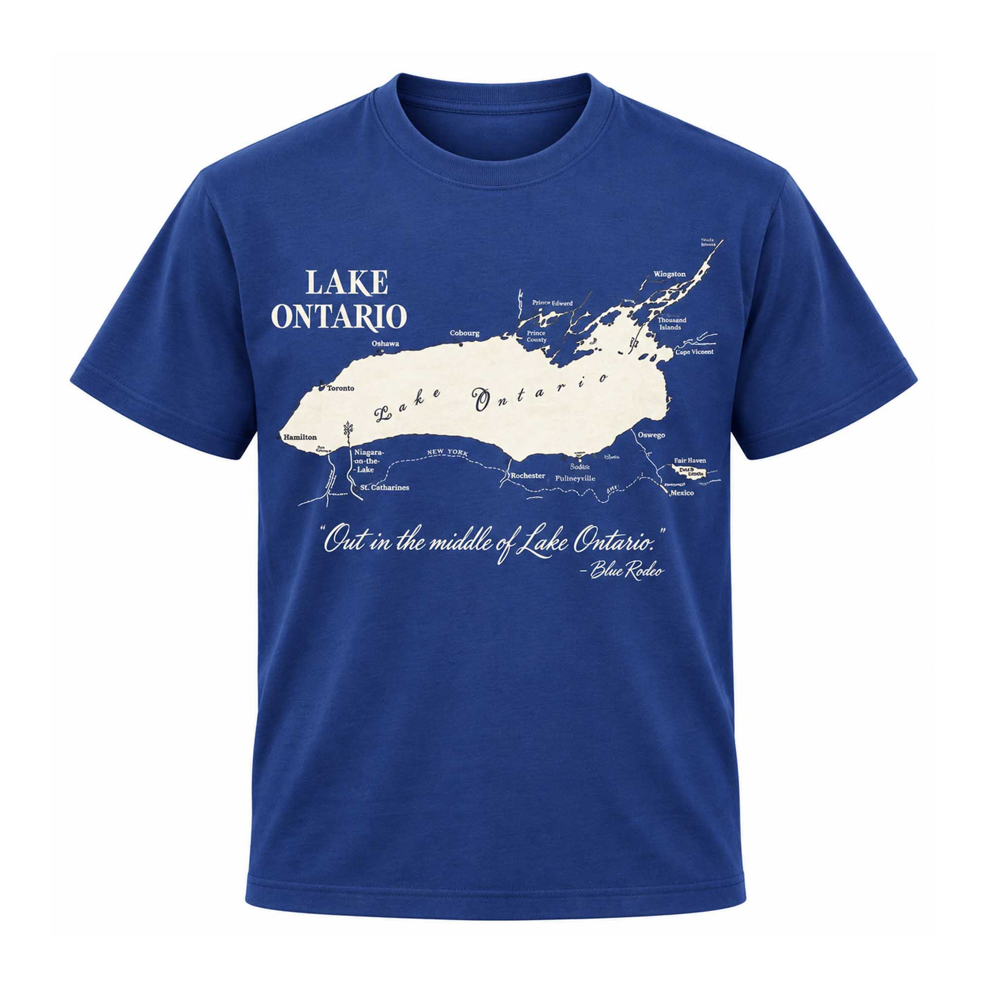 Blue Rodeo Out In The Middle Of Lake Ontario Shirt Great Lakes T-Shirt Blue Rodeo Merch Blue Rodeo Out In The Middle Of Lake Ontario Shirt Great Lakes T-Shirt Blue Rodeo Merch
