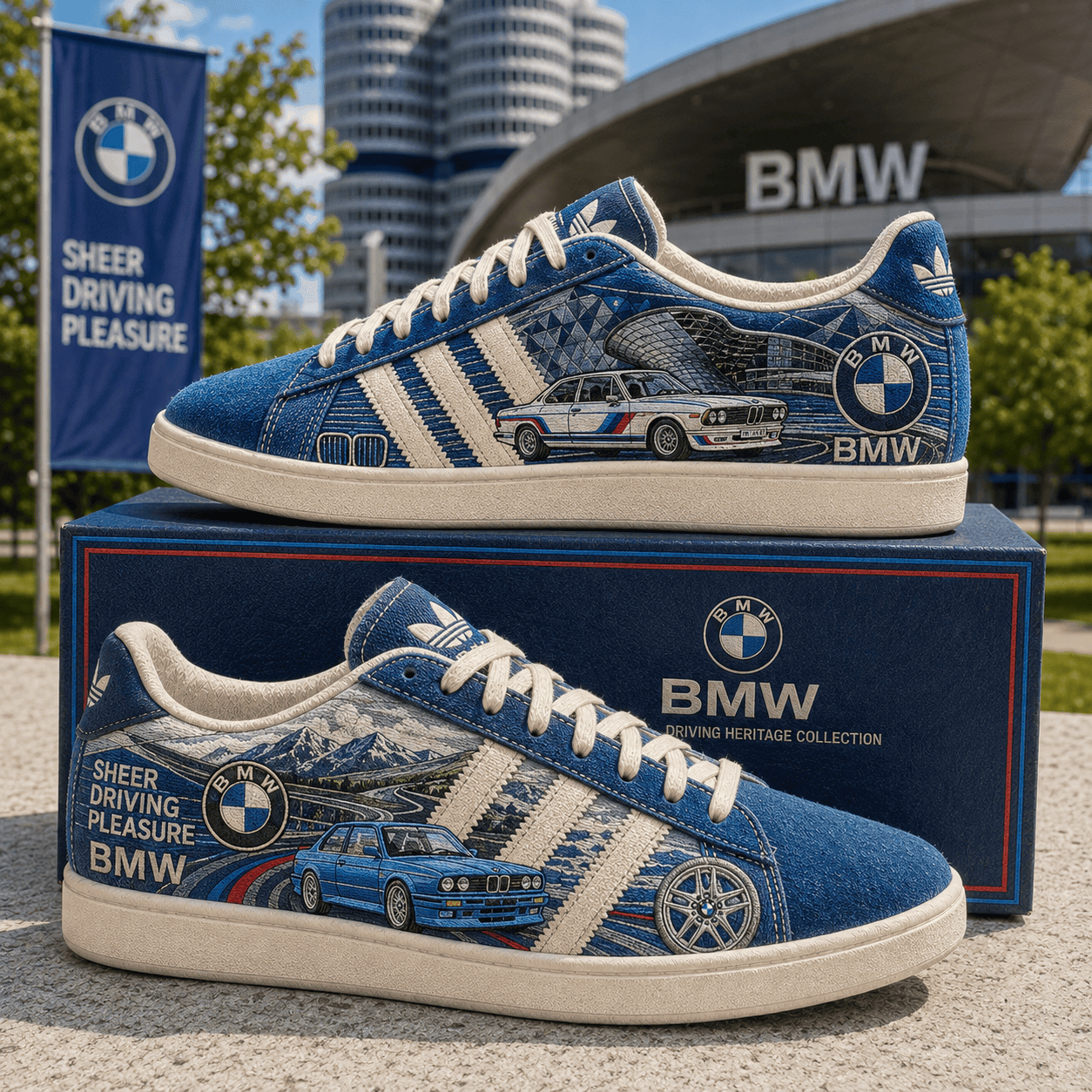 BMW Sheer Driving Pleasure Shoes BMW Merch Perfect Gift For Car Lovers