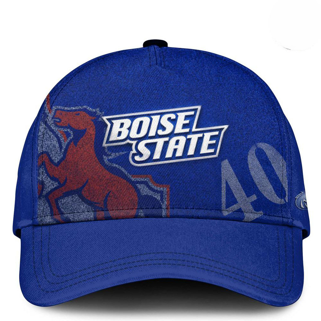 Boise State Broncos Helmet Inspired Hat 2026 Boise State Broncos Merch Present For Fans