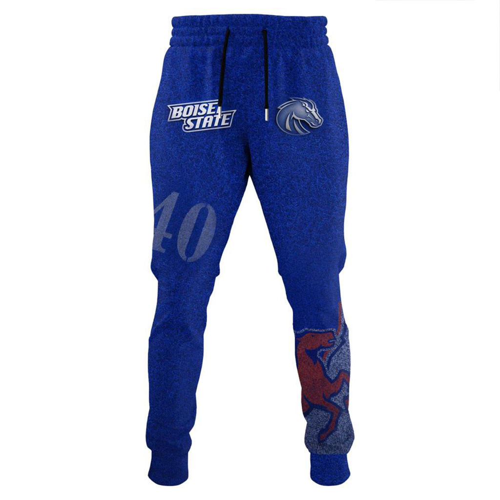 Boise State Broncos Helmet Inspired Joggers BS Broncos Merch Gifts For Brothers Boise State Broncos Helmet Inspired Joggers BS Broncos Merch Gifts For Brothers