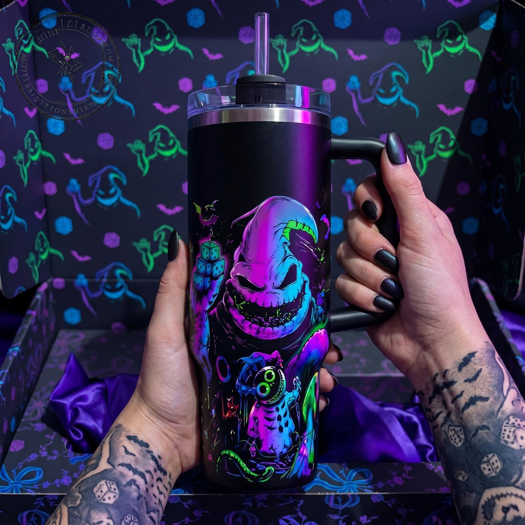 Boogieman Dare To Play Tumbler Halloween Merch Spooky Gifts For Friends