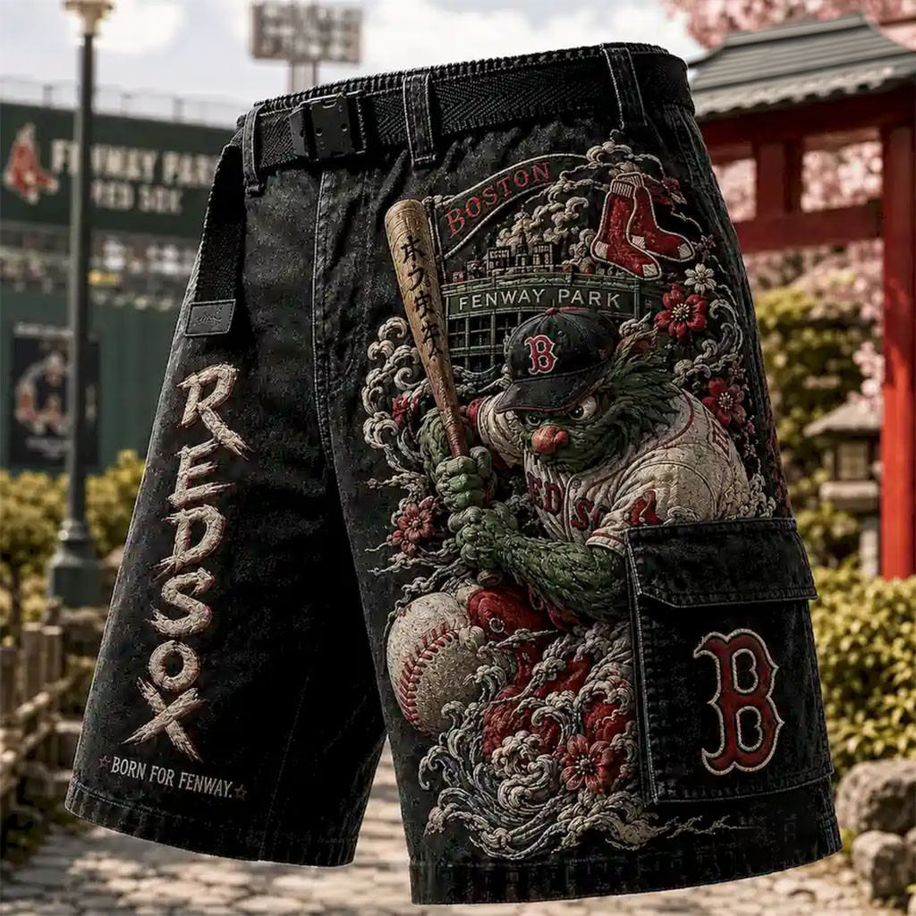 Boston Red Sox Born For Fenway Shorts Boston Red Sox Merch Baseball Team Gift Ideas