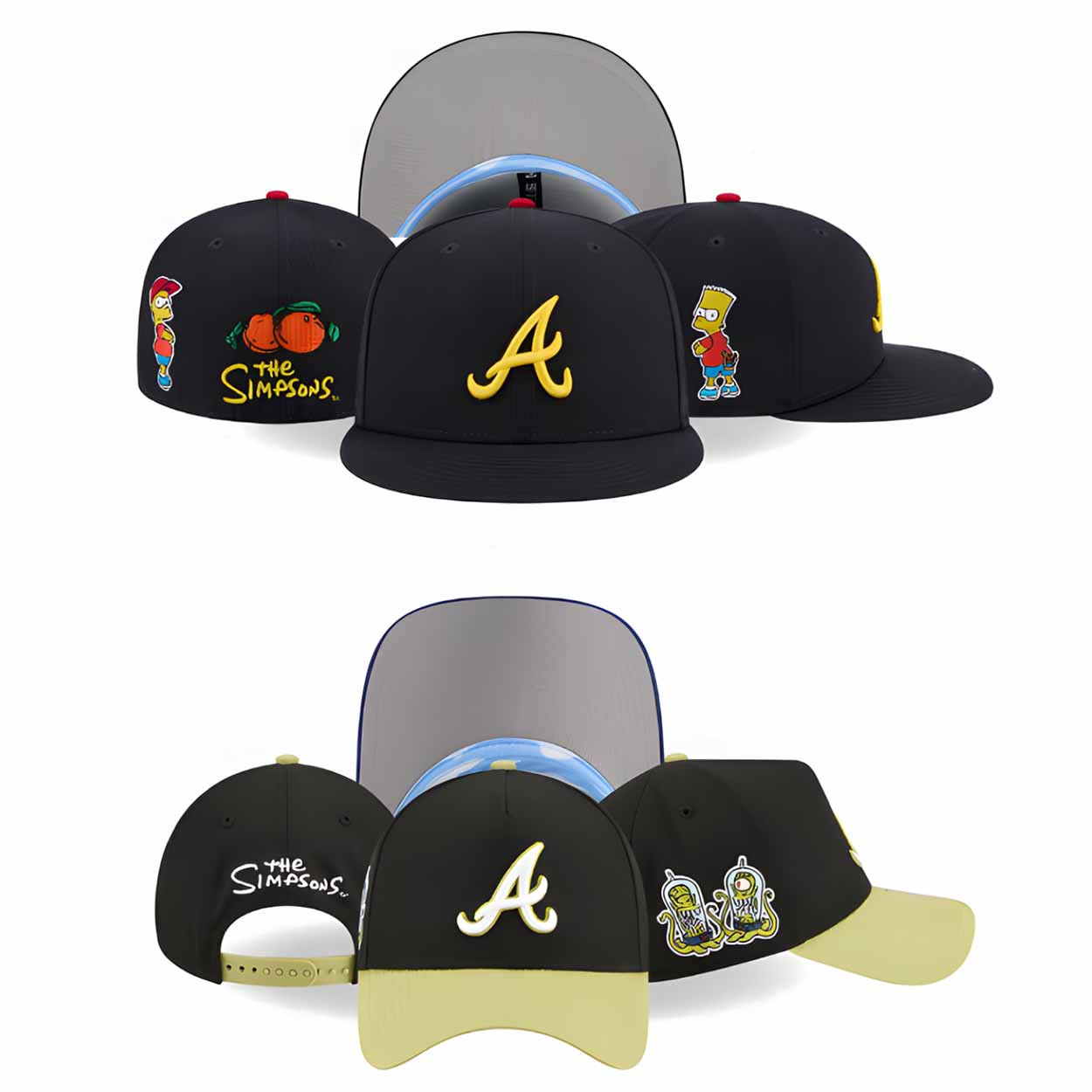 Braves The Simpsons 2026 Hat Braves The Simpsons 2026 Hat