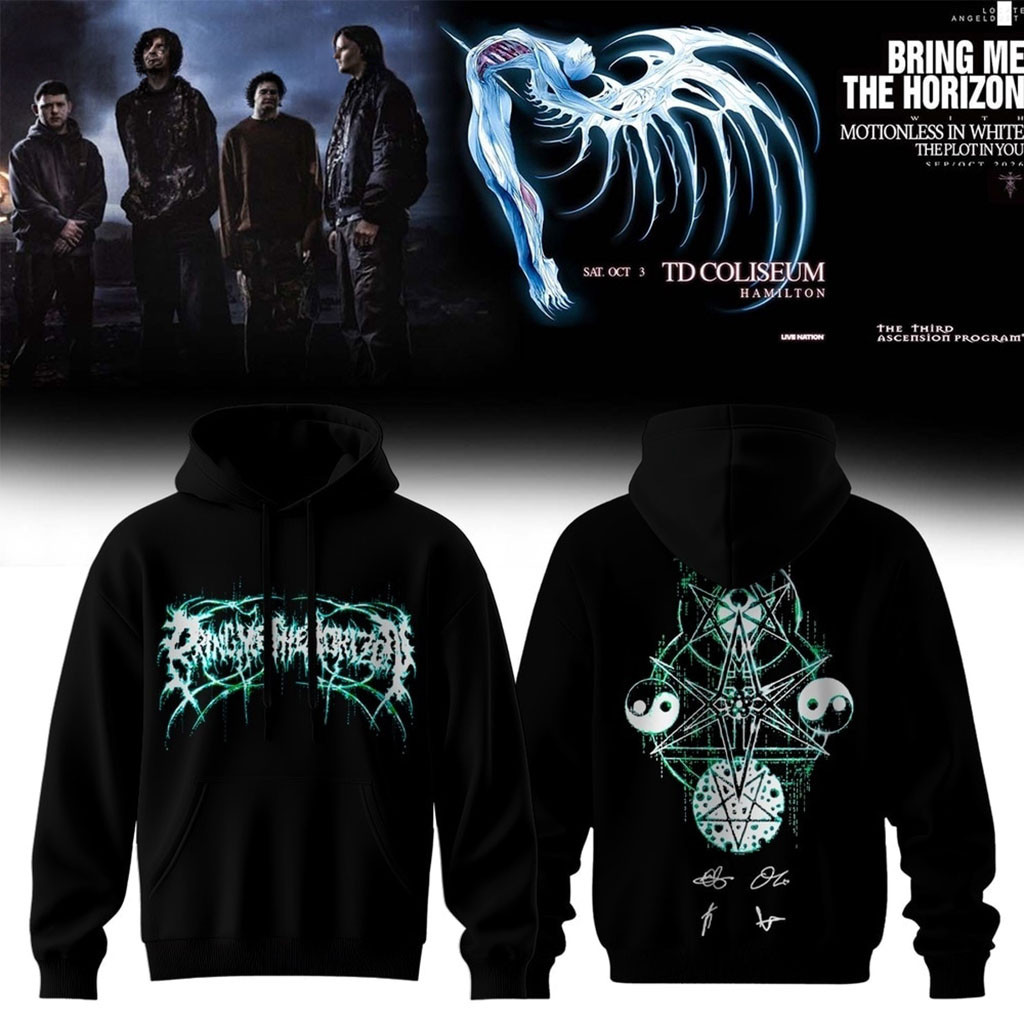 Bring Me The Horizon Music Signature 2026 Special New Hoodie BMTH Merch Gift For Rock Lovers Bring Me The Horizon Music Signature 2026 Special New Hoodie BMTH Merch Gift For Rock Lovers