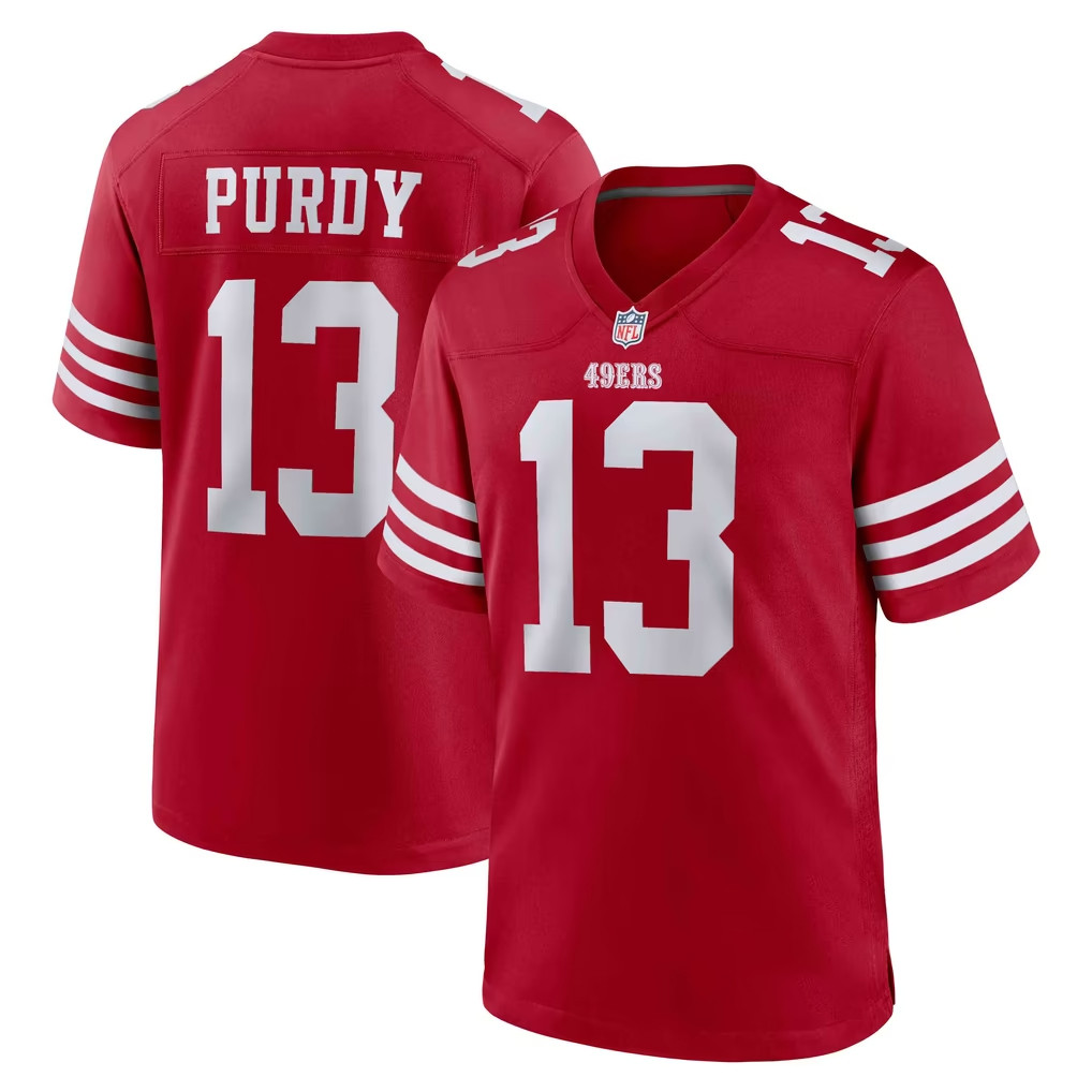 Brock Purdy #13 SF 49ers Rivalries Collection Red Jersey San Francisco 49ers Merch 2026 Brock Purdy #13 SF 49ers Rivalries Collection Red Jersey San Francisco 49ers Merch 2026