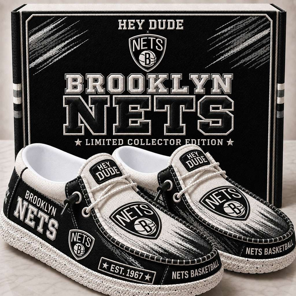 Brooklyn Nets Merch Est 1967 Nets Basketball Slip-On Loafers Gifts For Hockey Enthusiasts Brooklyn Nets Merch Est 1967 Nets Basketball Slip-On Loafers Gifts For Hockey Enthusiasts