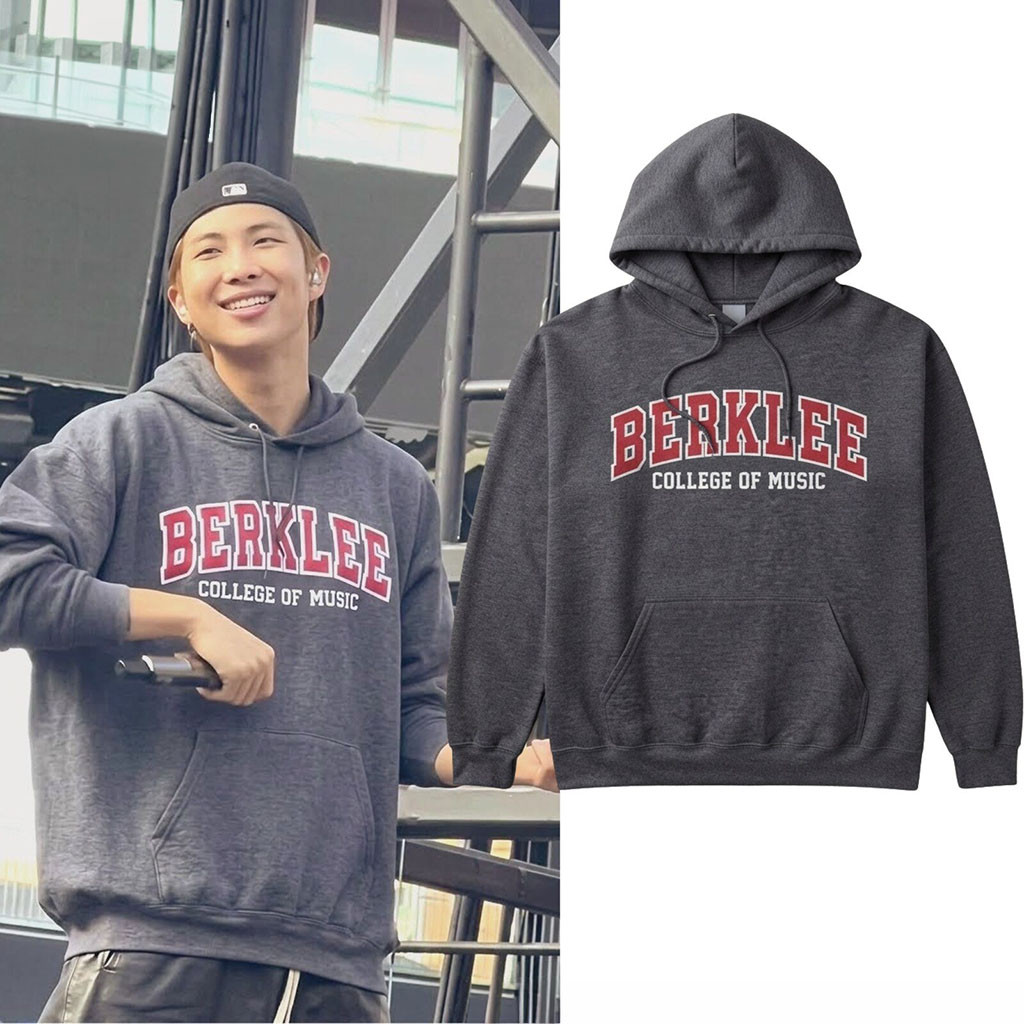 BTS RM Berklee College Of Music Hoodie BTS Soundcheck Boston Day 2 Merch Gift For Kpop Fans