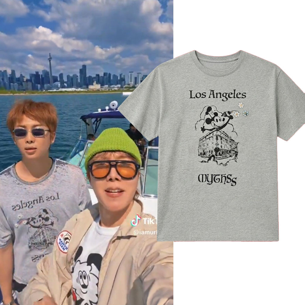 BTS RM Vintage Los Angeles Mythss Shirt BTS Merch Gift For KPop Lovers BTS RM Vintage Los Angeles Mythss Shirt BTS Merch Gift For KPop Lovers