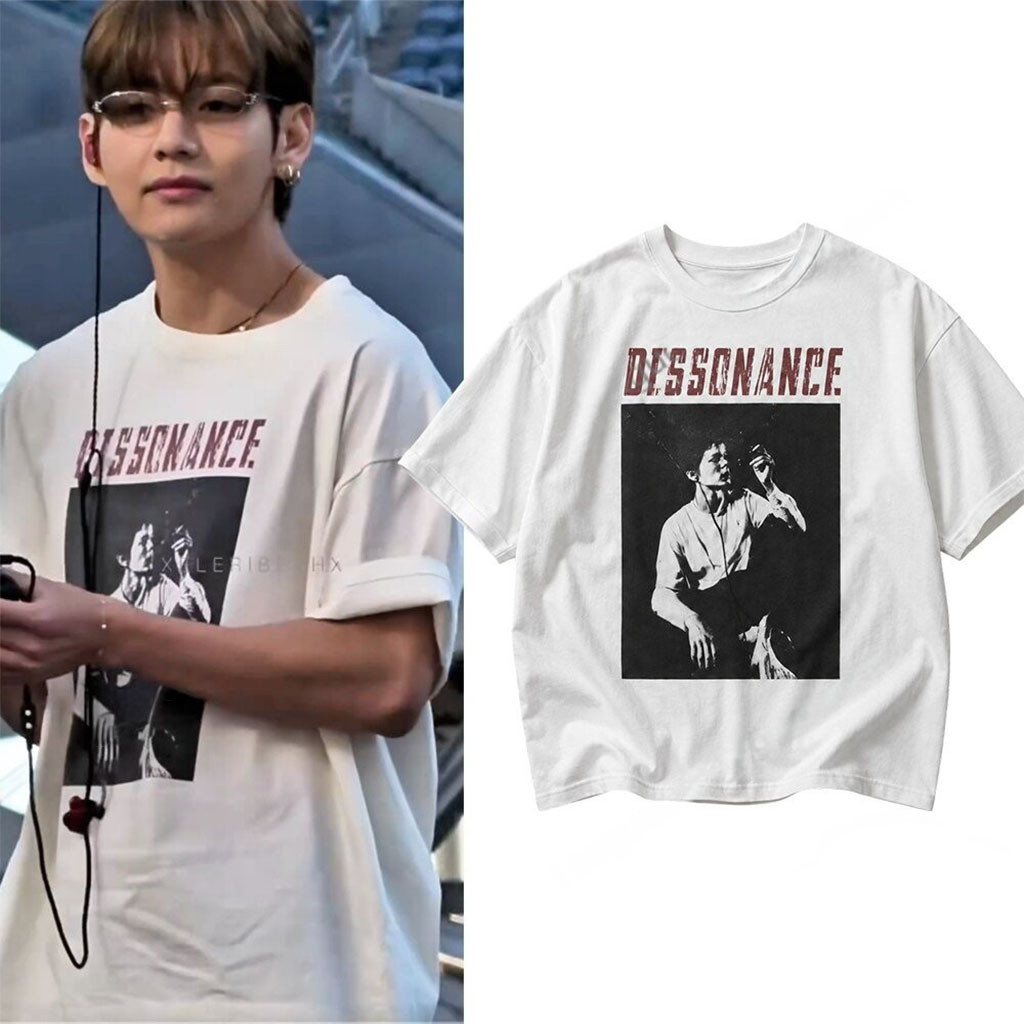 BTS Taehyung V Dissonance T-Shirt BTS Merch Gifts For KPop Fans
