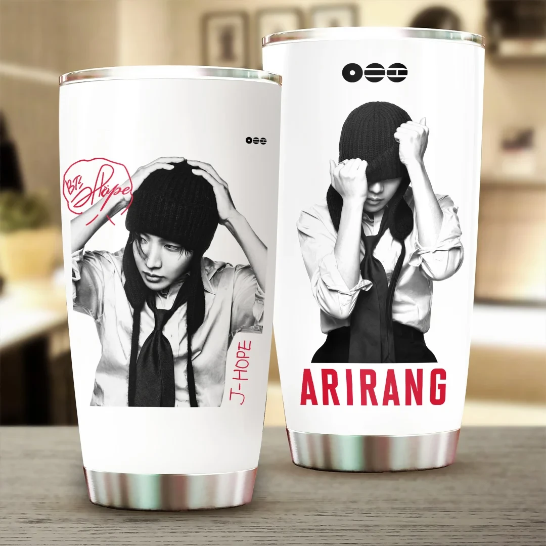 BTS World Tour 2026 x J-Hope Tumbler BTS Arirang Merch Gifts For Kpop Fans