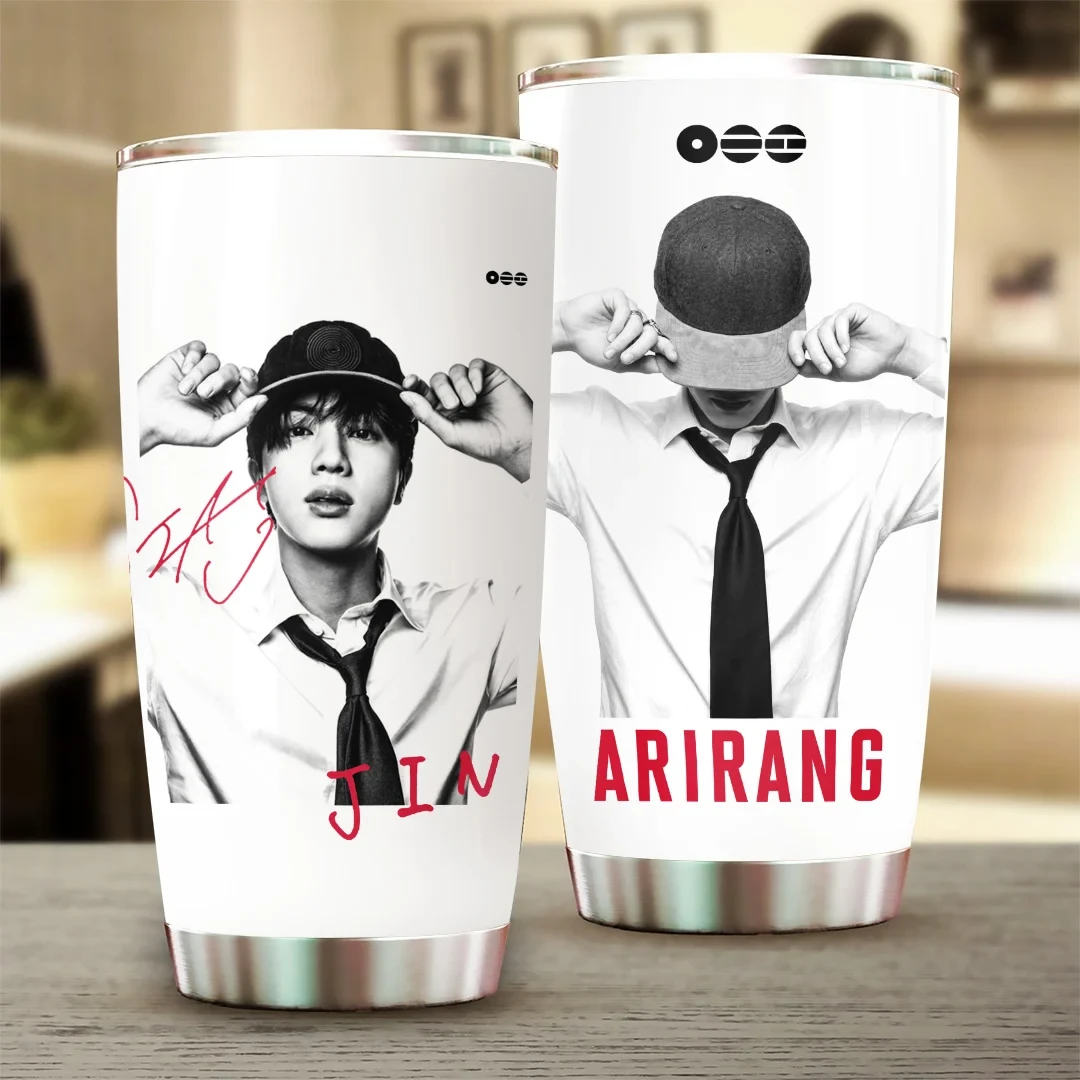 BTS World Tour 2026 x Jin Tumbler BTS Arirang Merch Best Gifts For Kpop Fans