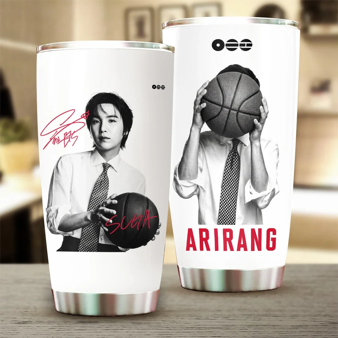BTS World Tour 2026 x Suga Tumbler BTS Arirang Merch Gift For Suga Fans BTS World Tour 2026 x Suga Tumbler BTS Arirang Merch Gift For Suga Fans
