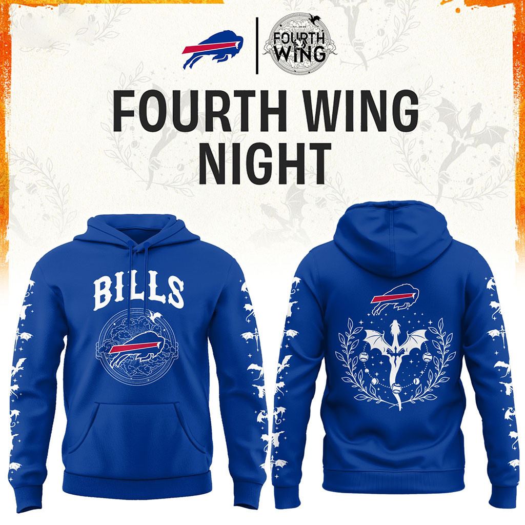 Buffalo Bills Dragon Wing Fantasy Night 2026 Hoodie Buffalo Football Merch Gift For Game Day