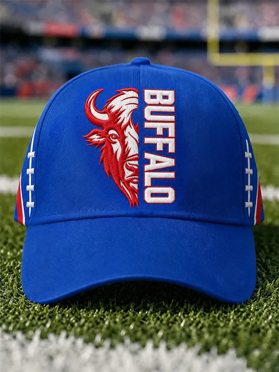 Buffalo Bills Hat Football Game Day Cap Bills Merch Unique Gifts For Football Lovers