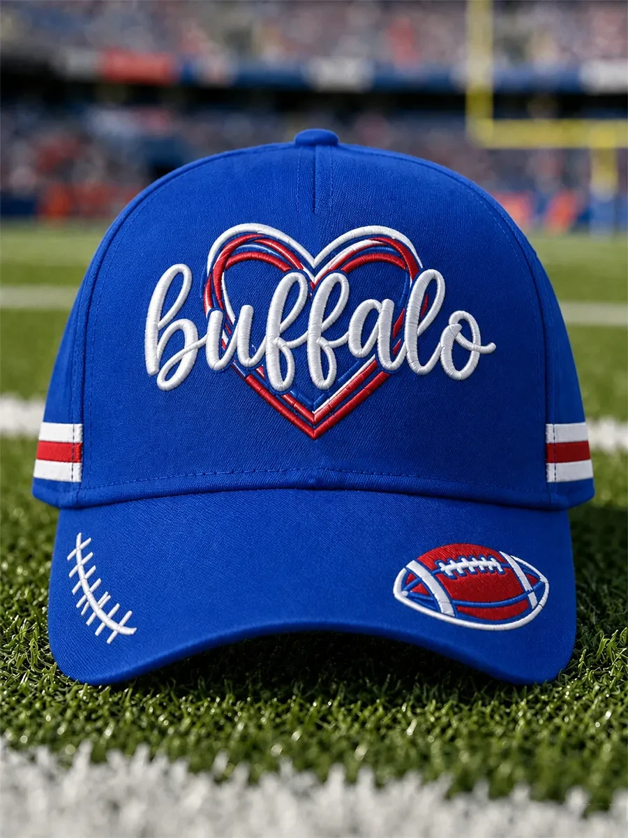 Buffalo Bills Hat Football Game Day Hat Bills Merch Good Gifts For Football Fans