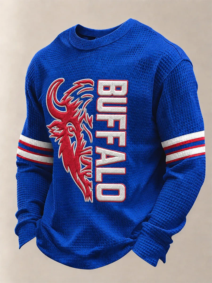 Buffalo Bills Long Sleeve Shirt Game Day Apparel Buffalo Football Merch Gifts For Husband