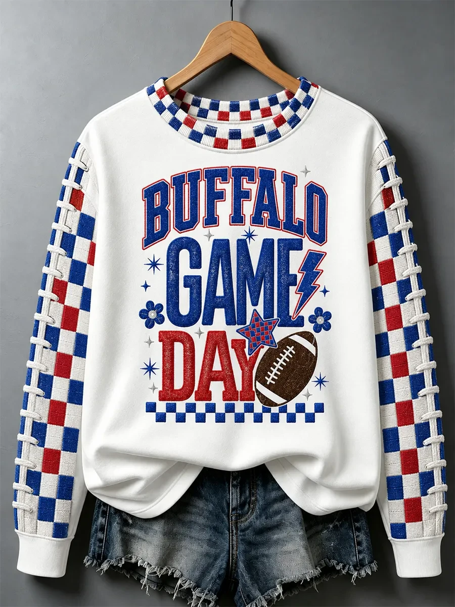 Buffalo Bills Merch Buffalo Game Day Sweatshirt Gift Ideas For Football Lovers
