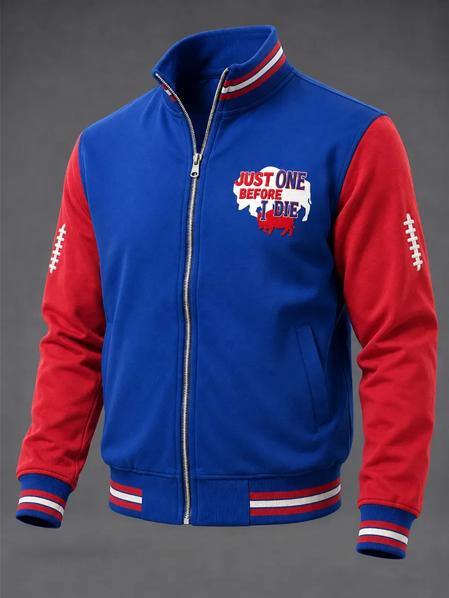 Buffalo Bills Merch Just One Before I Die Jacket Game Day Outfits Present For Football Lovers Buffalo Bills Merch Just One Before I Die Jacket Game Day Outfits Present For Football Lovers