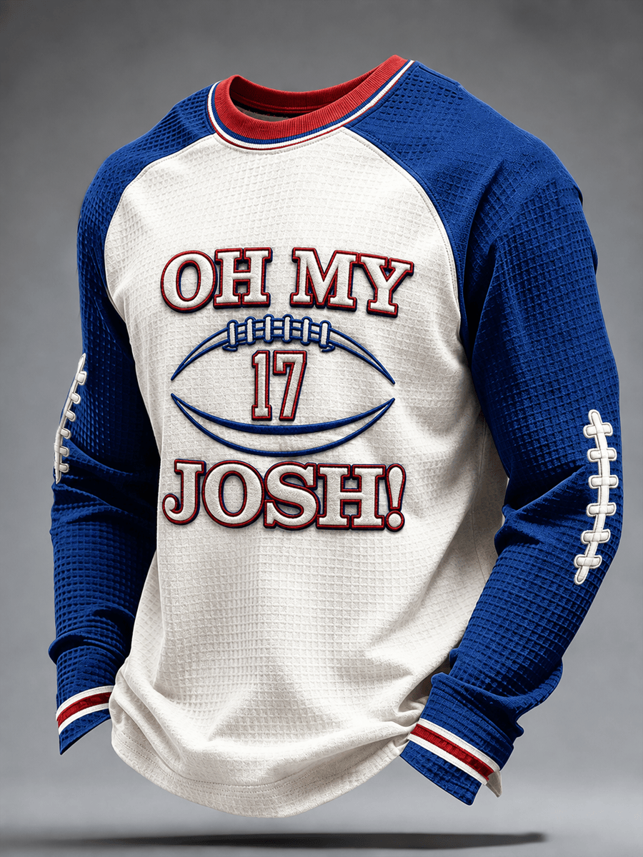 Buffalo Bills Merch No 17 Oh My Josh Long Sleeve Shirt Football Fans Game Day Gifts Ideas Buffalo Bills Merch No 17 Oh My Josh Long Sleeve Shirt Football Fans Game Day Gifts Ideas