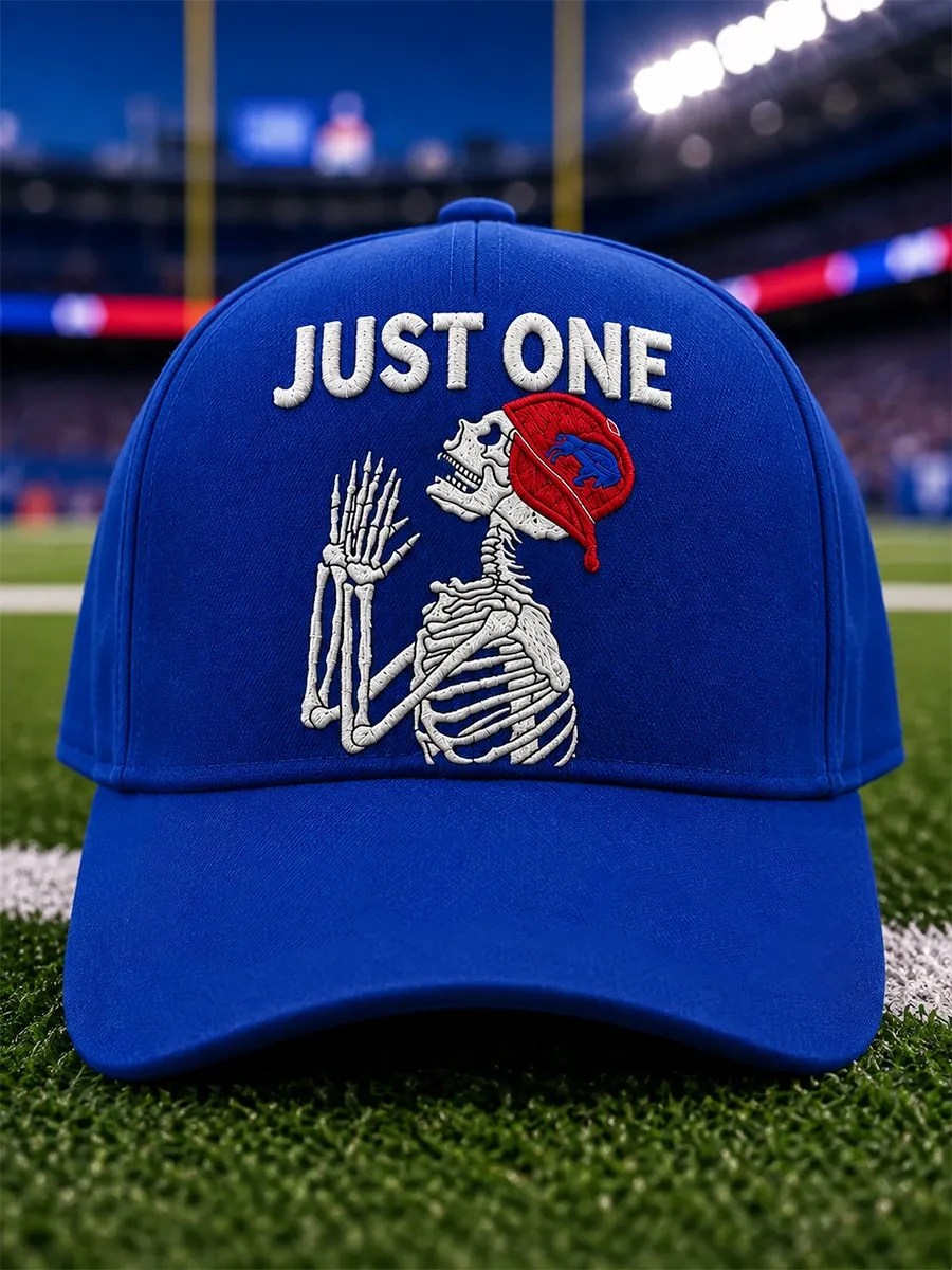 Buffalo Bills Merch Skeleton Just One Hat Game Day Cap Gift Ideas For Football Lovers Buffalo Bills Merch Skeleton Just One Hat Game Day Cap Gift Ideas For Football Lovers