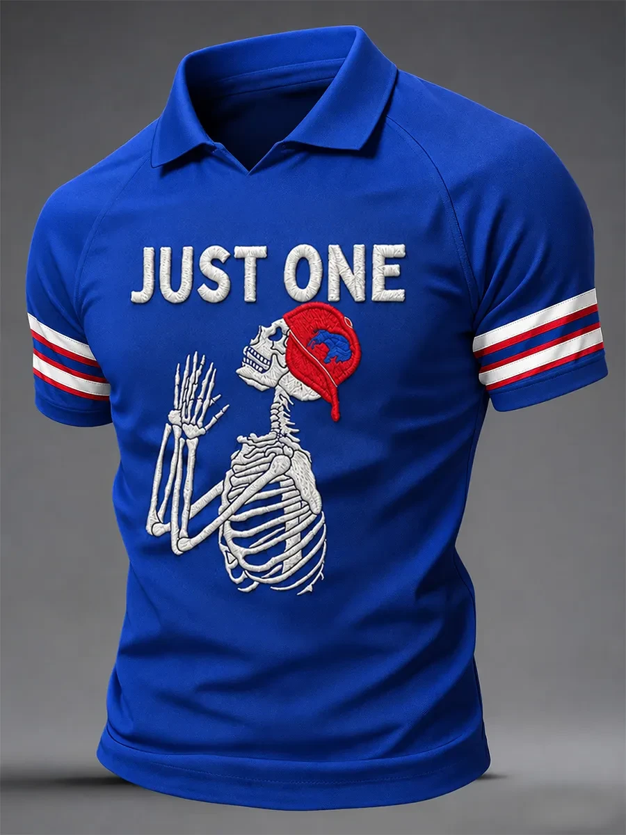 Buffalo Bills Merch Skeleton Just One Jersey Game Day Outfits Men Football Gifts For Him