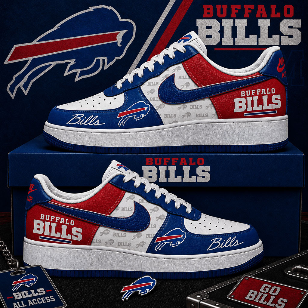 Buffalo Bills Sneakers Game Day Shoes Buffalo Bills Merch Bills Mafia Gift For Football Lovers Buffalo Bills Sneakers Game Day Shoes Buffalo Bills Merch Bills Mafia Gift For Football Lovers