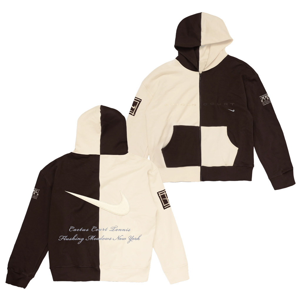Cactus Jack Travis Scott Merch 2026 CJ X Cactus Court Split Zip Hoodie Gift For Tennis Lovers