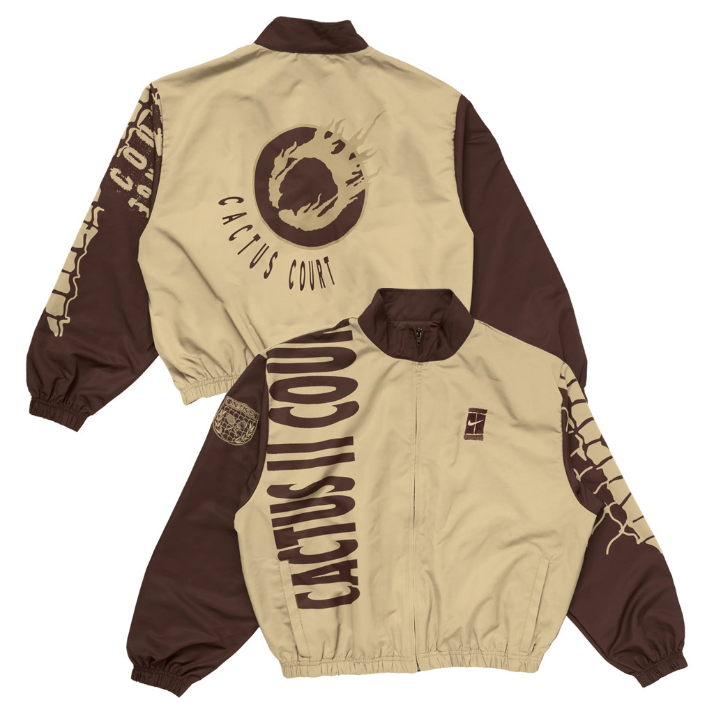 Cactus Jack Travis Scott Merch 2026 CJ X Cactus Court Zip Jacket Best Gift For Tennis Lovers