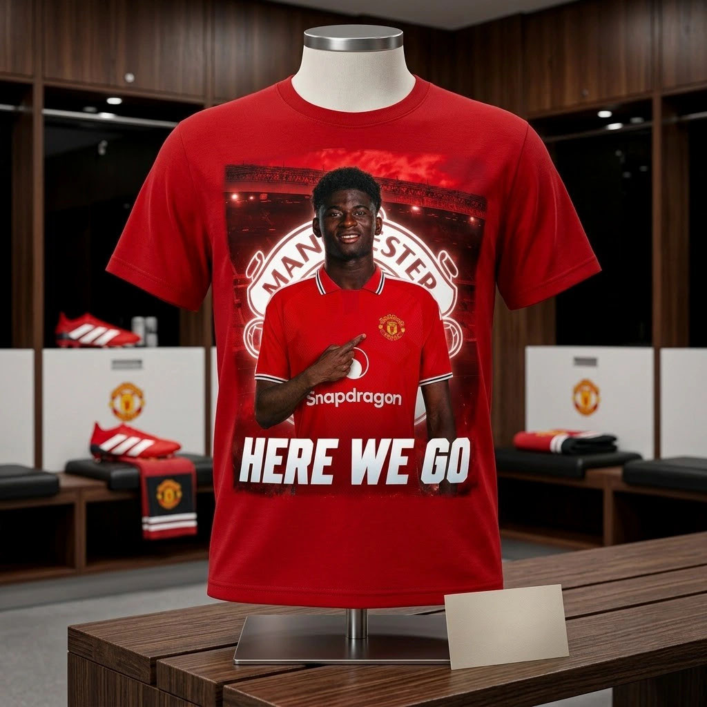 Carlos Baleba Here We Go Manchester United Transfer Shirt Carlos Baleba Merch Football Fan Gift Carlos Baleba Here We Go Manchester United Transfer Shirt Carlos Baleba Merch Football Fan Gift