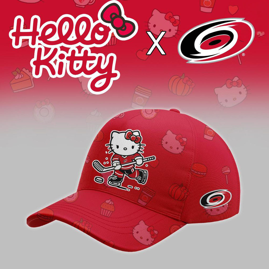 Carolina Hurricanes Hello Kitty Night Hat 2026 Hurricanes Merch Best Gift For Hockey Lover