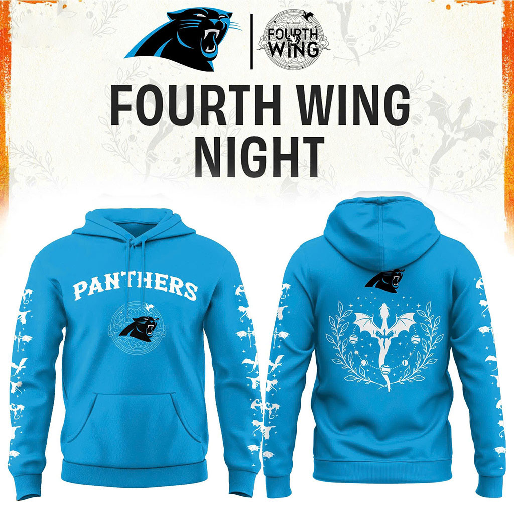 Carolina Panthers Dragon Wing Fantasy Night 2026 Hoodie Carolina Panthers Merch Fan Gifts Carolina Panthers Dragon Wing Fantasy Night 2026 Hoodie Carolina Panthers Merch Fan Gifts