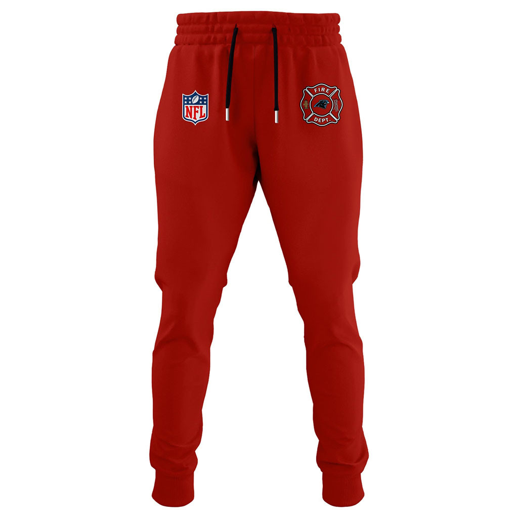 Carolina Panthers Firefighter Appreciation Night 2026 Sweatpants Carolina Panthers Merch Gifts