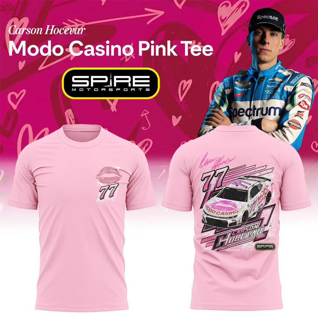 Carson Hocevar 77 Spire Motorsports NASCAR Graphic T-Shirt Carson Hocevar Merch Gift For Fans Carson Hocevar 77 Spire Motorsports NASCAR Graphic T-Shirt Carson Hocevar Merch Gift For Fans