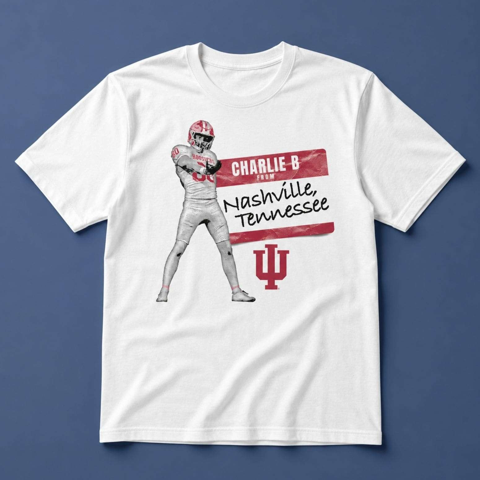 Charlie Becker Charlie B from Nashville T-Shirt Indiana Hoosiers Merch Gifts For Fans