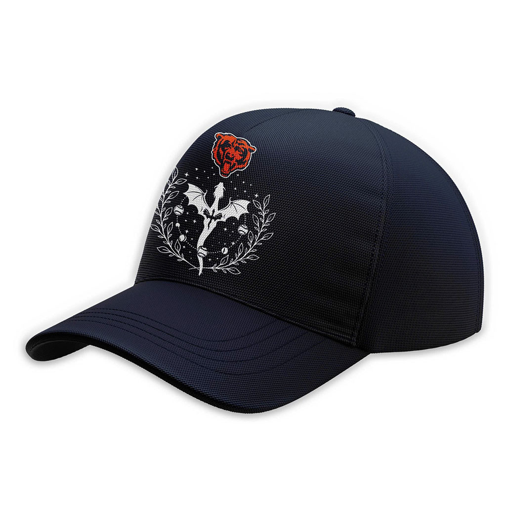 Chicago Bears Dragon Wing Fantasy Night 2026 Hat Chicago Bears Merch Football Themed Gifts