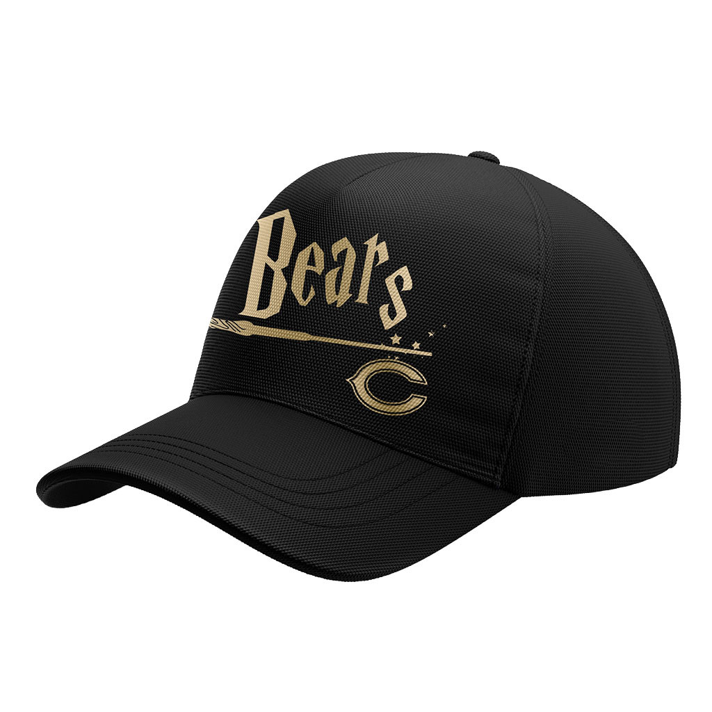Chicago Bears Harry Potter 25th Anniversary Hat Chicago Football Merch Present For Game Day Chicago Bears Harry Potter 25th Anniversary Hat Chicago Football Merch Present For Game Day