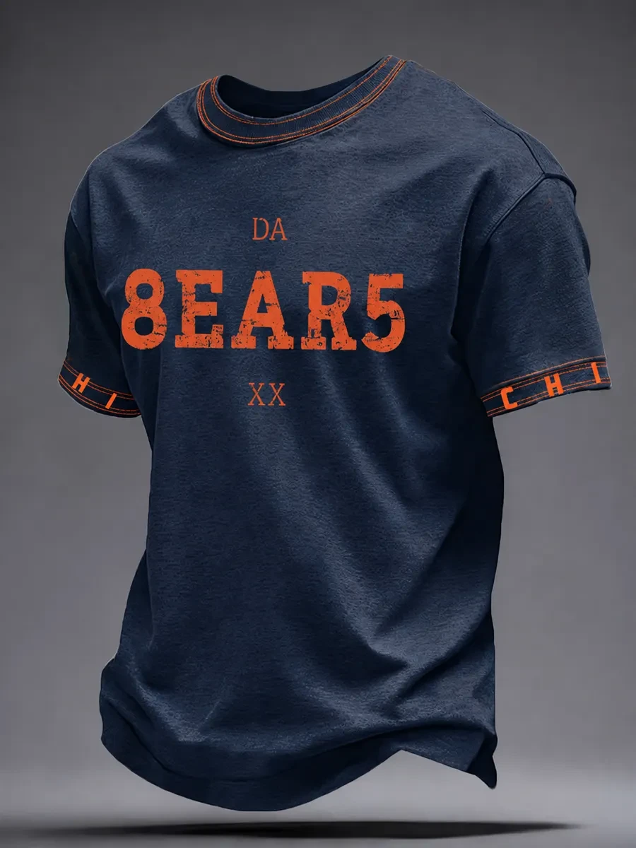 Chicago Bears Merch Chicago Football T-Shirt 8EAR5 Game Day Shirt Presents For Football Lovers Chicago Bears Merch Chicago Football T-Shirt 8EAR5 Game Day Shirt Presents For Football Lovers