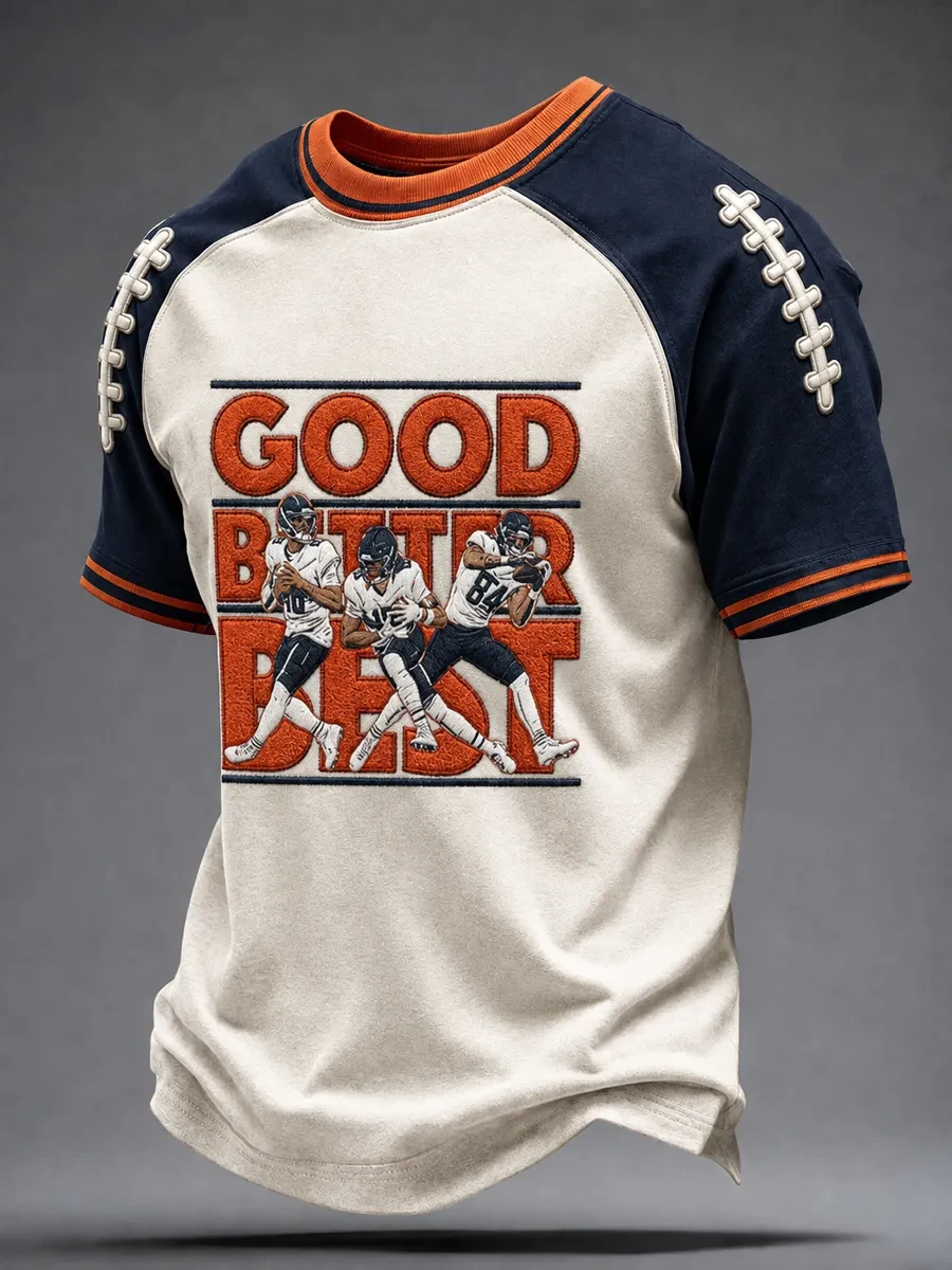 Chicago Bears Merch Chicago Football T-Shirt Good Better Best Shirt Gifts For Bears Fans Chicago Bears Merch Chicago Football T-Shirt Good Better Best Shirt Gifts For Bears Fans